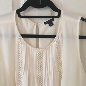Ann Taylor Ivory Blouse